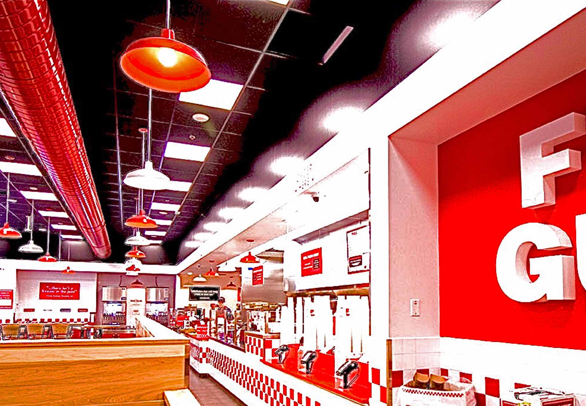 Five Guys new construction